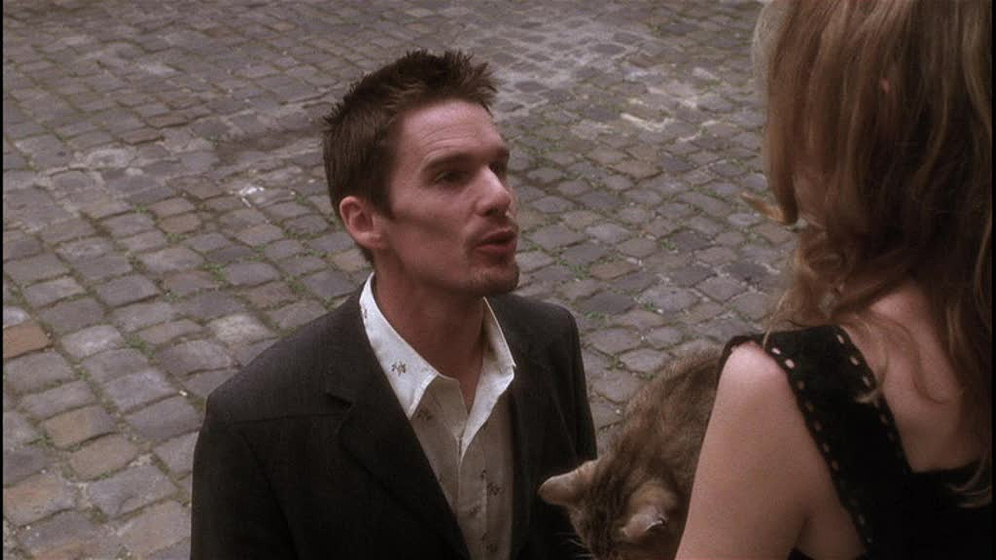 Ethan Hawke en Antes del Atardecer