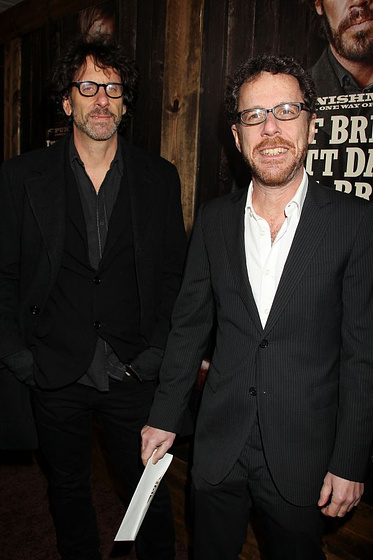Joel Coen y Ethan Coen en Valor de Ley (Premiere en New York. Diciembre 2010)