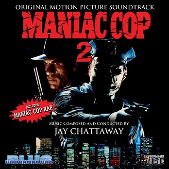 Carátula de la banda de sonido de Maniac Cop 2