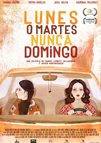 Poster de Lunes o martes nunca domingo
