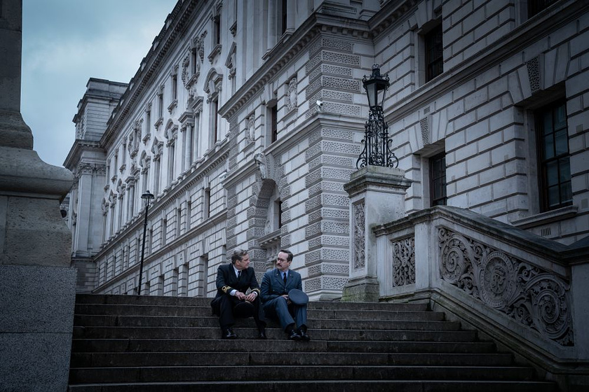 Colin Firth y Matthew Macfadyen en El Arma del Engaño