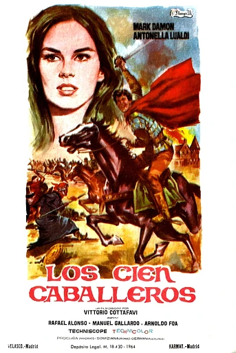 Poster de Los cien caballeros