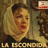 Carátula de la banda de sonido de La Escondida