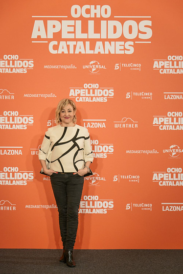 Carmen Machi en Ocho Apellidos catalanes (Premiere en Madrid. Noviembre 2015)