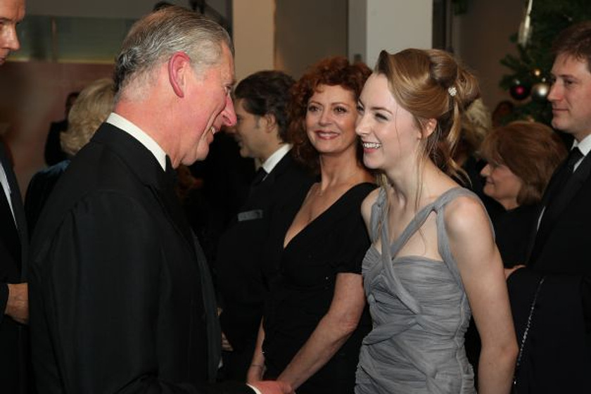 Susan Sarandon y Saoirse Ronan en The Lovely Bones (Premiere en Londres. Noviembre 2009)