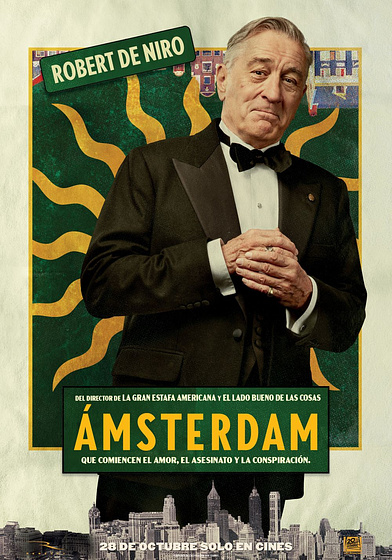 Imagen de Amsterdam (Cartel personajes español)