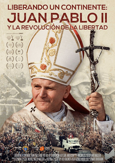 Imagen de Liberando un continente: Juan Pablo II y la revolución de la libertad (Cartel español)