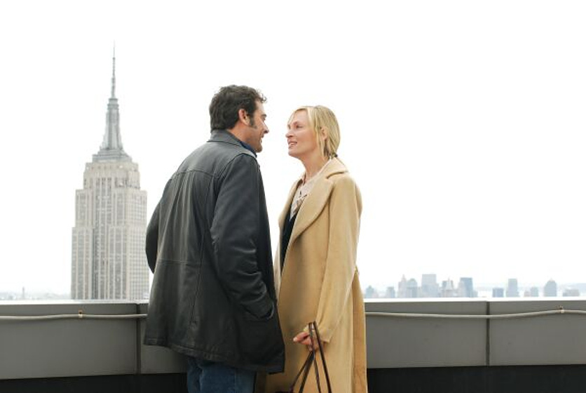 Uma Thurman y Jeffrey Dean Morgan en Marido por sorpresa