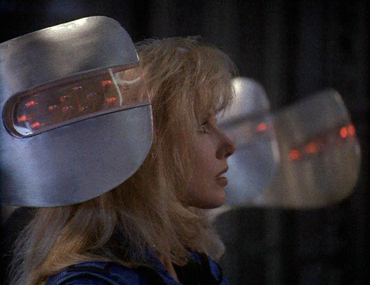 Morgan Fairchild en Comando Estelar
