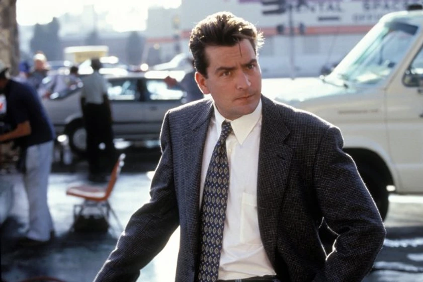 Charlie Sheen en el-dinero-es-lo-primero