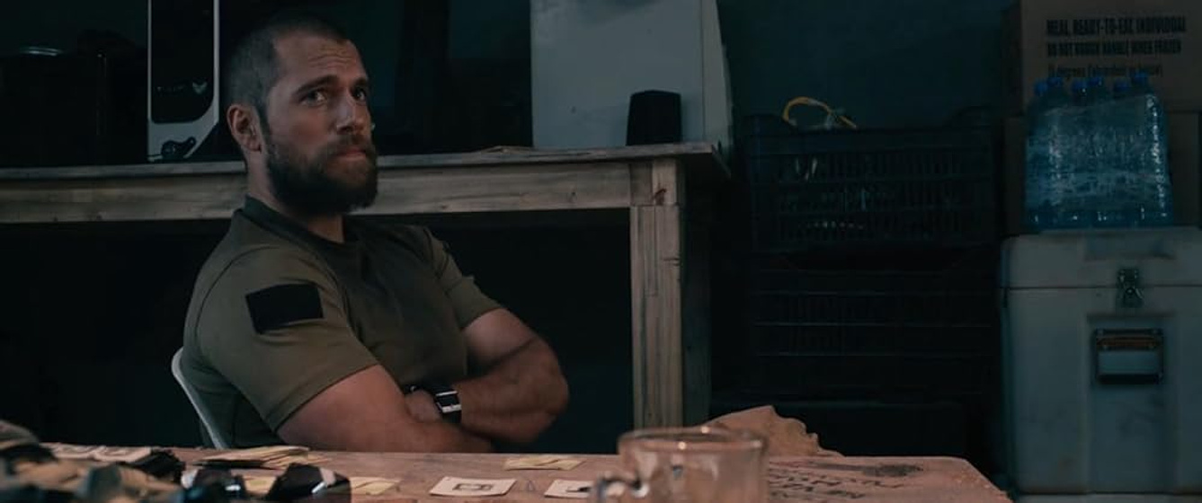 Henry Cavill en castillo-de-arena