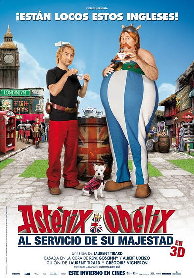 Imagen de Astérix y Obélix al servicio de su majestad (Cartel teaser)