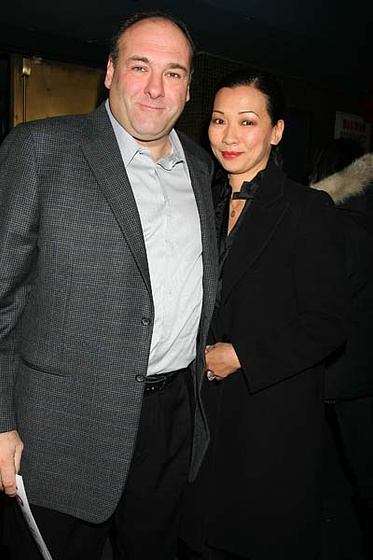 James Gandolfini en Mi Nombre es Harvey Milk (Premiere en New York. Noviembre 2008)