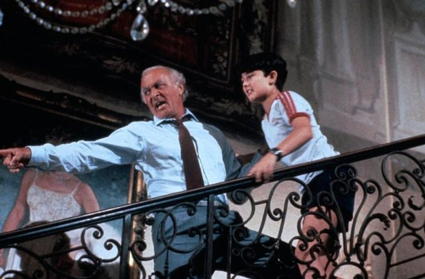 Robert Loggia y David Mendenhall en Yo, el halcón