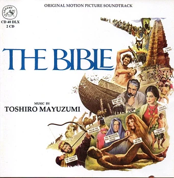 Carátula de la banda de sonido de La Biblia... En Su Principio