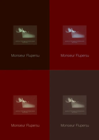 Poster de Monsieur Flupersu