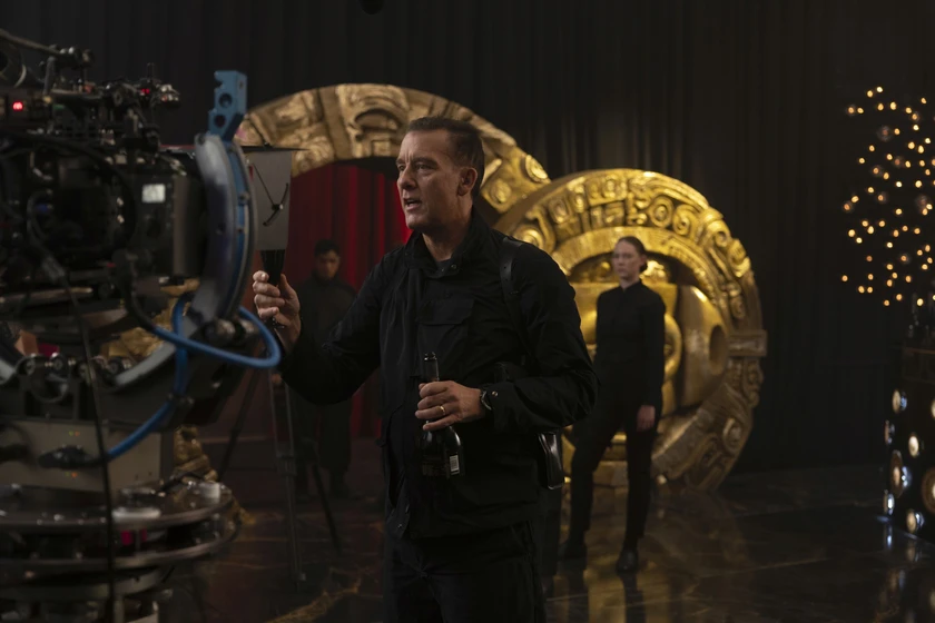 Clive Owen en cleaner-rescate-vertical (Rodaje)