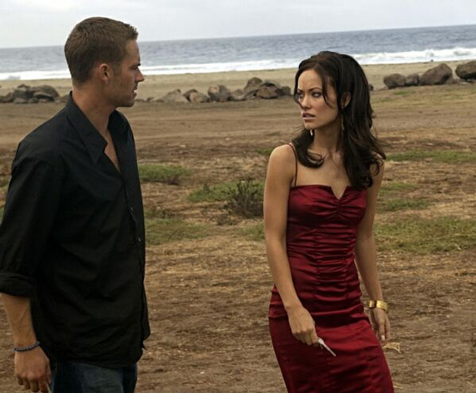 Paul Walker y Olivia Wilde en Bobby Z