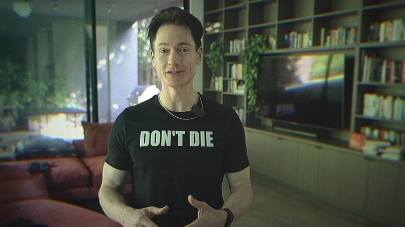 Imagen de Don't Die: The Man who wants to live Forever