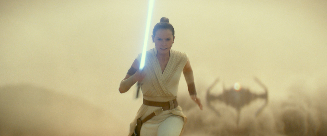 Daisy Ridley en Star Wars: El Ascenso de Skywalker