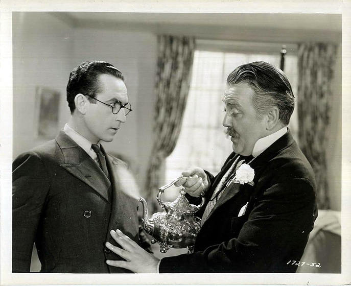 Raymond Walburn y Harold Lloyd en Professor Beware
