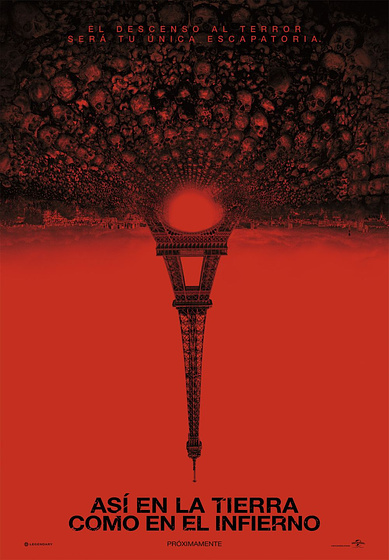 Imagen de Así en la Tierra como en el infierno (Cartel teaser español)