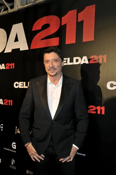 Carlos Bardem en celda-211 (Premiere en Madrid. Noviembre 2009)