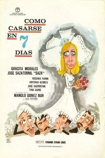 Poster de Como Casarse en 7 Días