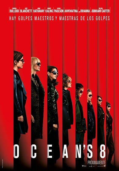 Imagen de Ocean's 8 (Cartel español)