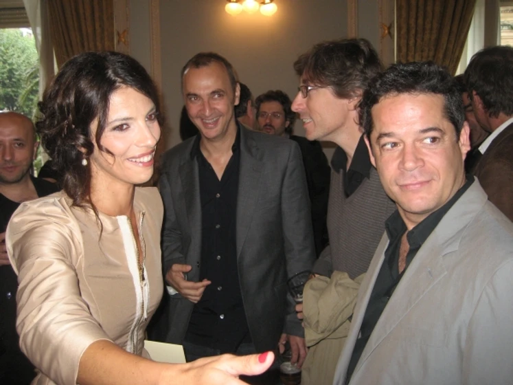 Maribel Verdú, Jorge Sanz y David Trueba en Tonto quien lo lea (Premio Nacional de Cinematografía 2009)