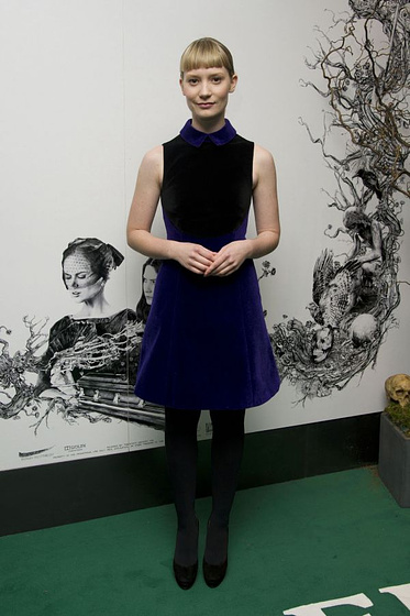 Mia Wasikowska en Stoker (Premiere en Londres. 2013)