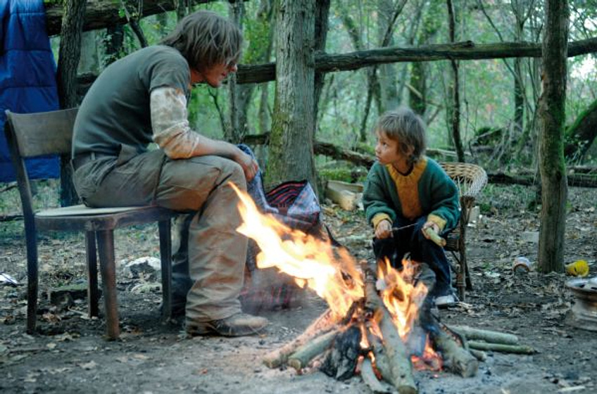 Guillaume Depardieu y Max Baissette de Malglaive en Versalles