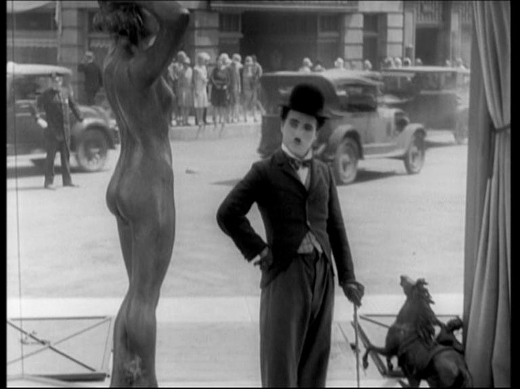 Charles Chaplin en Luces de la ciudad