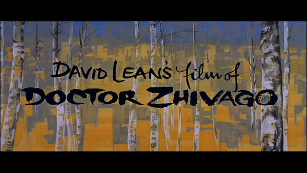 Imagen de Doctor Zhivago (Títulos de crédito)