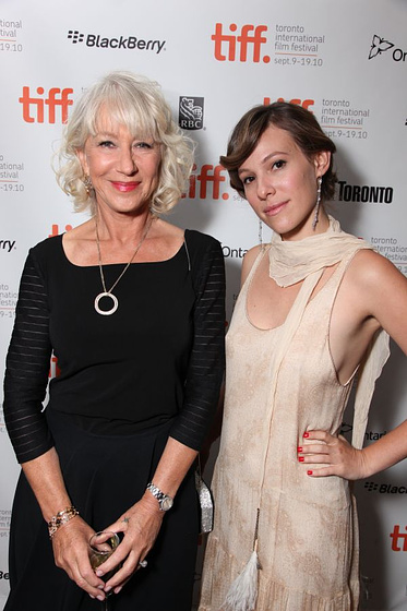 Helen Mirren y Jessica Chastain en La Deuda (Festival de Toronto. Septiembre 2010)