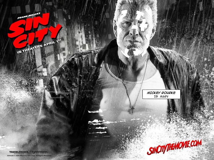 Imagen de Sin City (Wallpaper Marv)