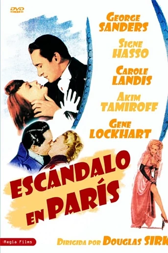 Poster de Escándalo en París