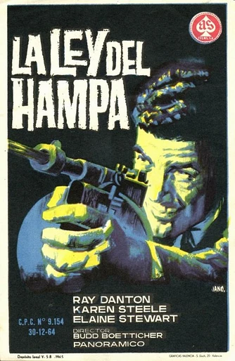 Poster de La Ley del Hampa