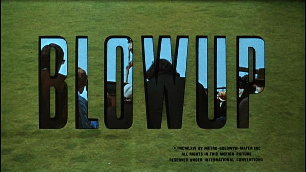 Imagen de Blow-Up (Deseo de una mañana de verano) (Títulos de crédito)