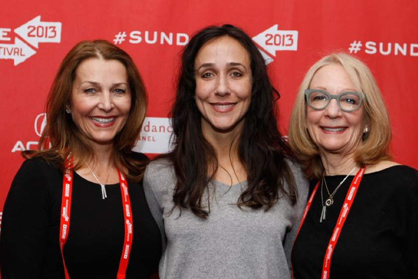 Gabriela Cowperthwaite y Erica Rahn en Blackfish (La directora en Sundance Film Festival 2013)