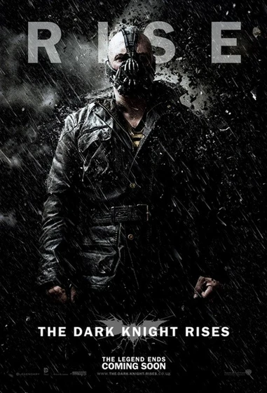 Imagen de El Caballero Oscuro. La Leyenda Renace (Poster promocional Bane)