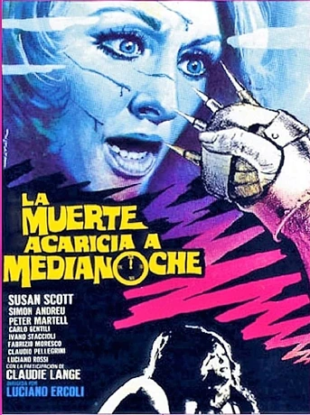 Poster de La muerte acaricia a medianoche