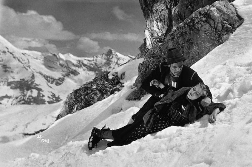 Sepp Rist y Winnie Markus en Die Geierwally
