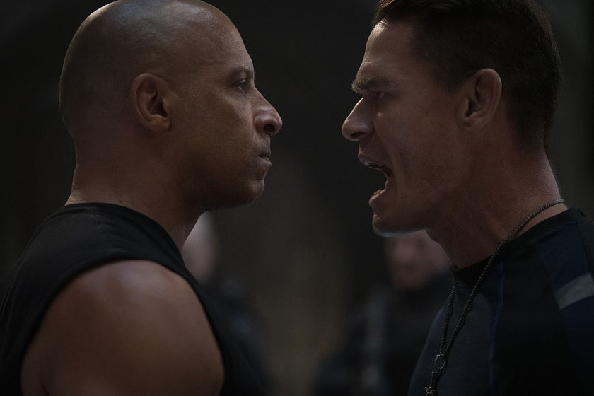 Vin Diesel y John Cena en Fast & Furious 9