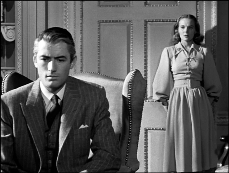 Gregory Peck y Ann Todd en el-proceso-paradine