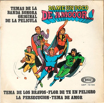 Carátula de la banda de sonido de Dame un Poco de Amooor...!