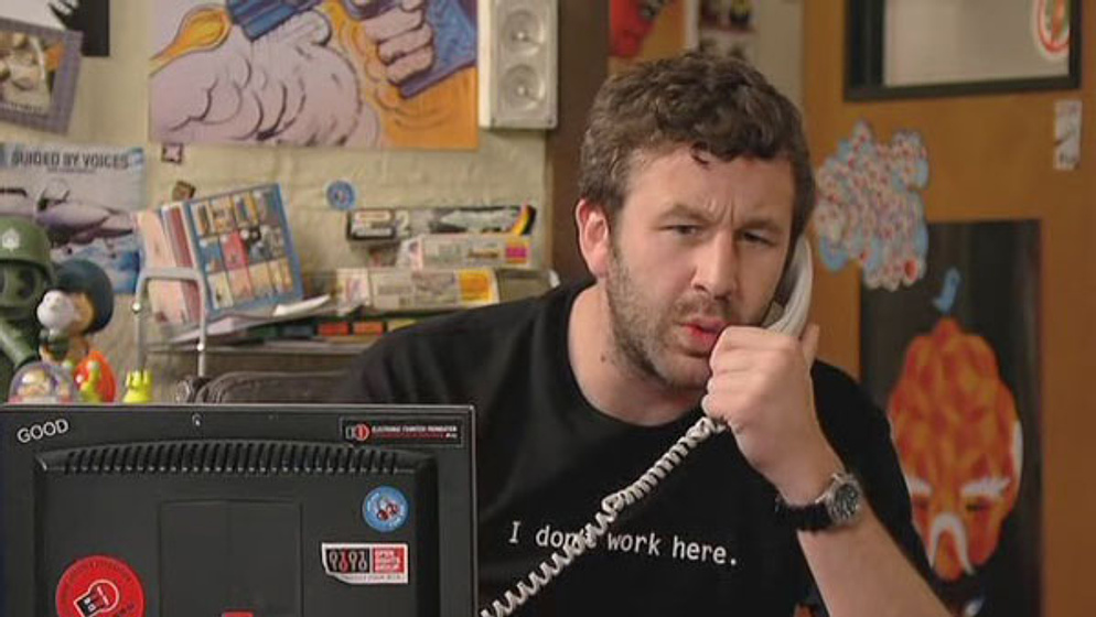 Chris O'Dowd en Los informáticos
