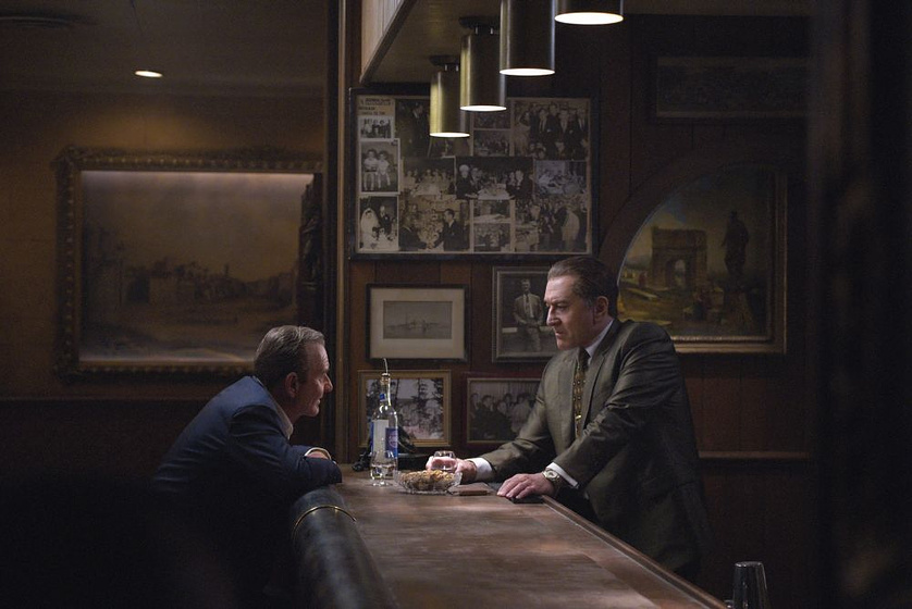 Robert De Niro y Joe Pesci en El Irlandés