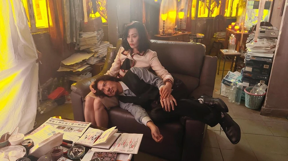 Nick Cheung y Fala Chen en peg-o-my-heart