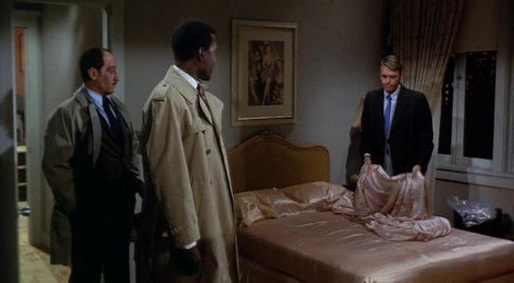 Sidney Poitier y David Sheiner en Ahora Me Llaman Señor Tibbs